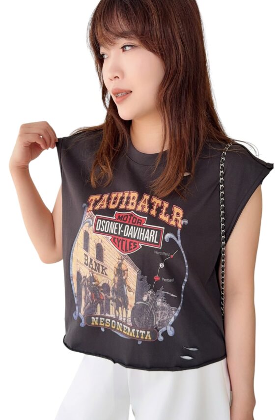 38835 PRINTED SHORT TEE