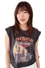 38835 PRINTED SHORT TEE