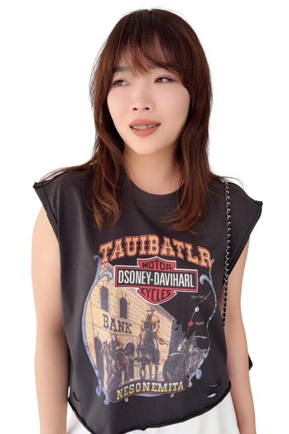 38835 PRINTED SHORT TEE