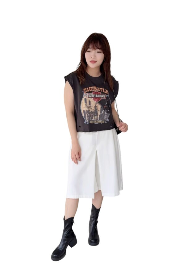 38835 PRINTED SHORT TEE