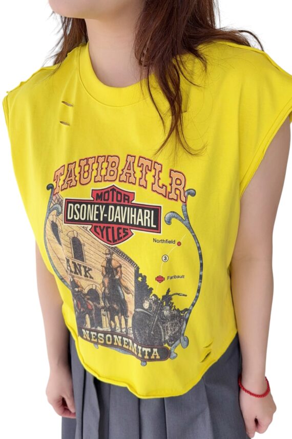 38835 PRINTED SHORT TEE