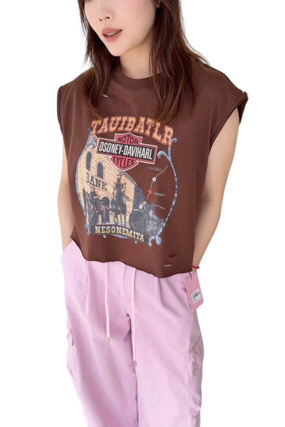 38835 PRINTED SHORT TEE