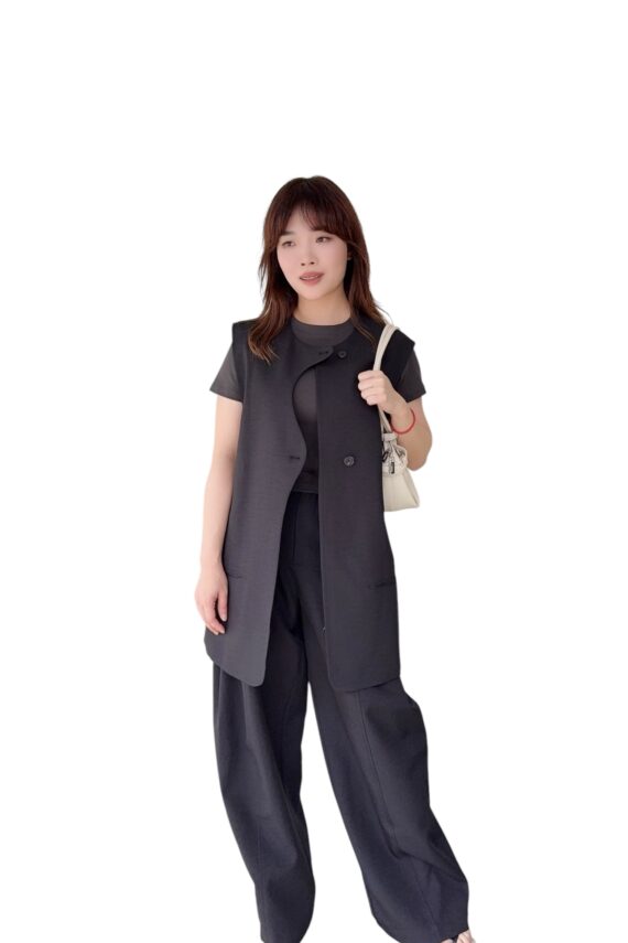 38553 CURVED SUIT TROUSERS