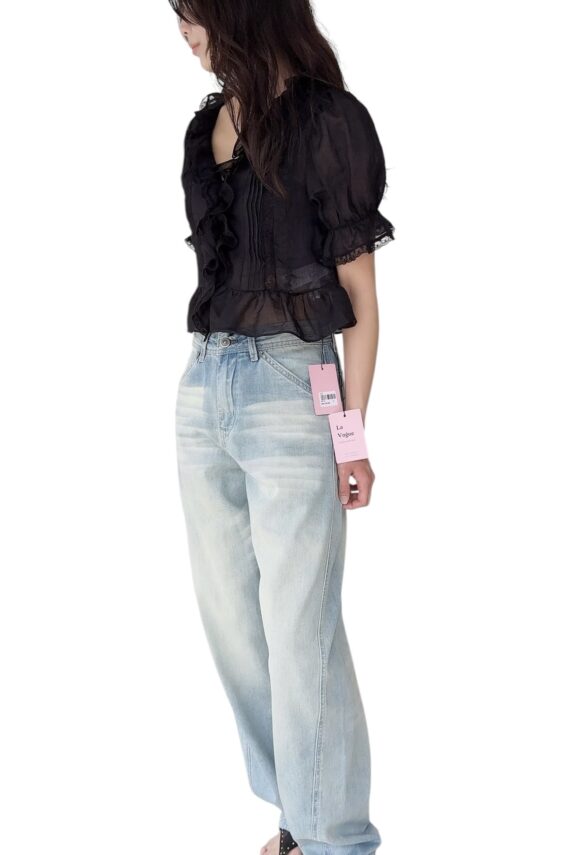 38723 LINEN TOP