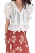 38723 LINEN TOP