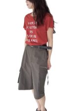 38822 PRINTED CROPPED T-SHIRT