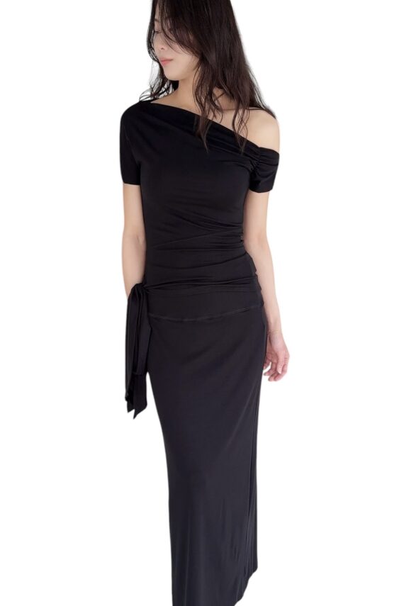 38814 ONG - SHOULDER TOP+SKIRT SET