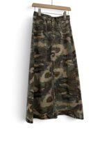 38918 CAMOUFLAGE A LINE SKIRT