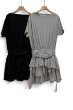 38985 ONE-SHOULDER SHORT DRESS