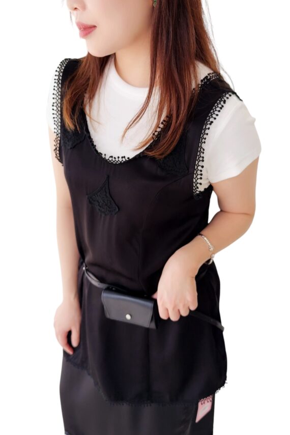 38773 SATIN VEST