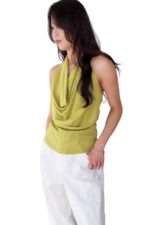 38832 COWL NECK HALTER TOP