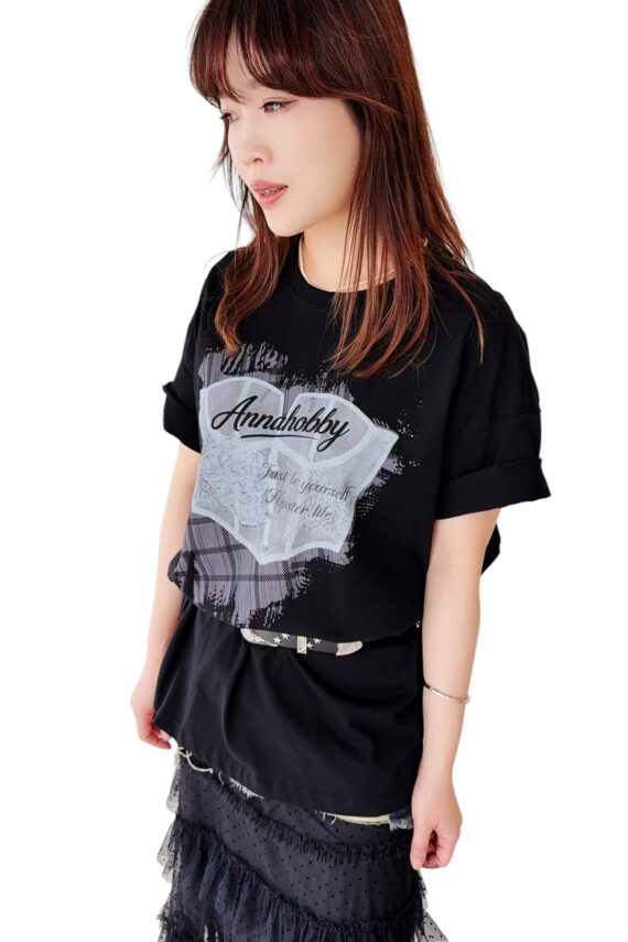 38910 OVER SIZE TEE + BELT