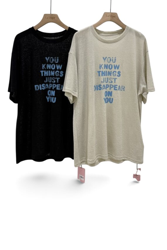 38816 LETTER T-SHIRT