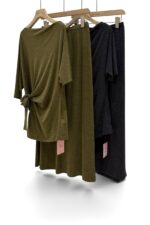 38926 ONE-SHOULDER SKIRT SET