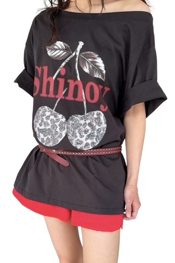 38947 ONE SHOULDER TEE