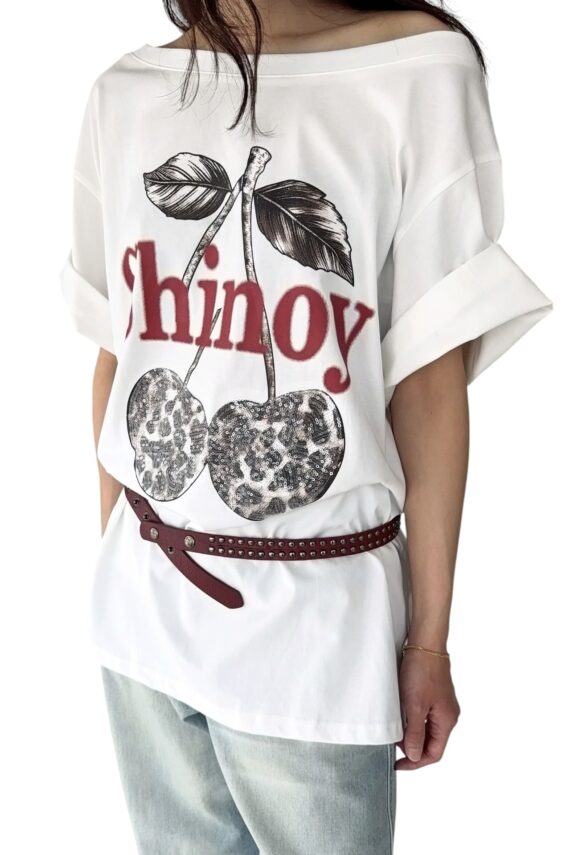 38947 ONE SHOULDER TEE
