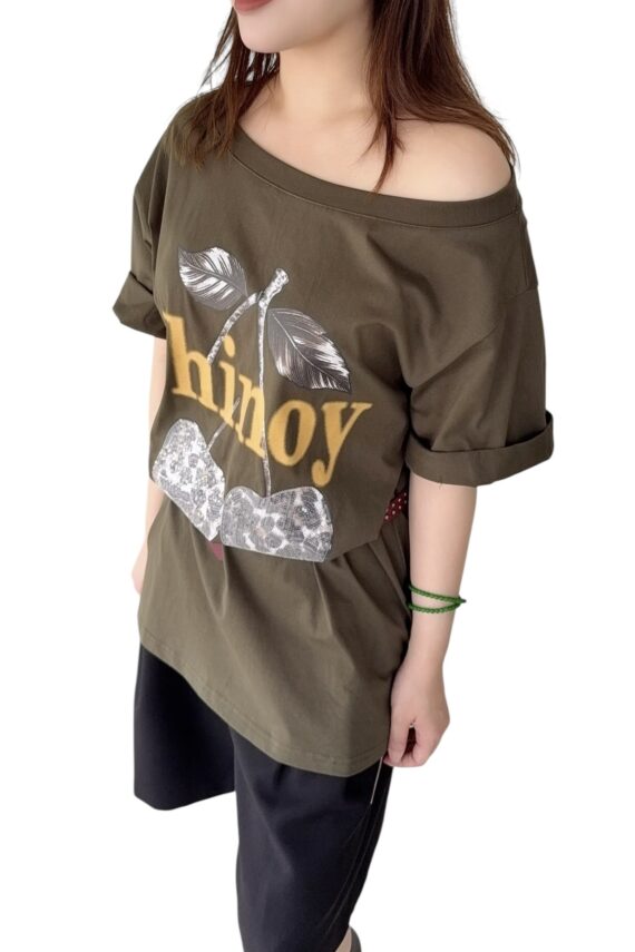 38947 ONE SHOULDER TEE