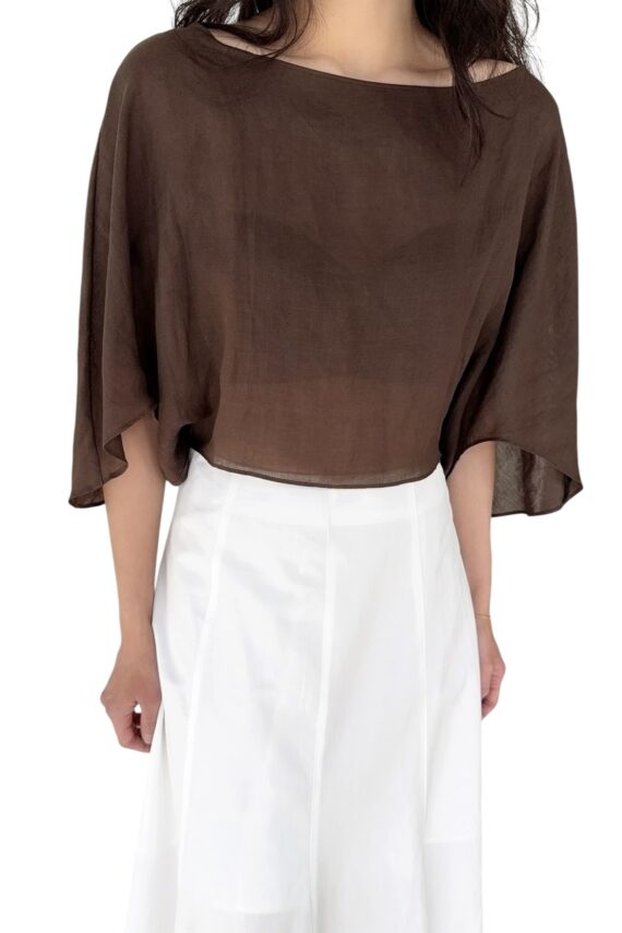 38852 LINEN TOP