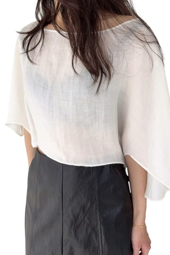 38852 LINEN TOP