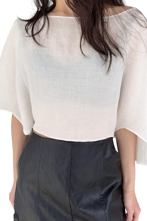 38852 LINEN TOP