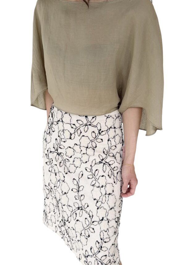 38852 LINEN TOP