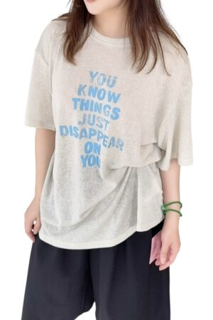 38816 LETTER T-SHIRT