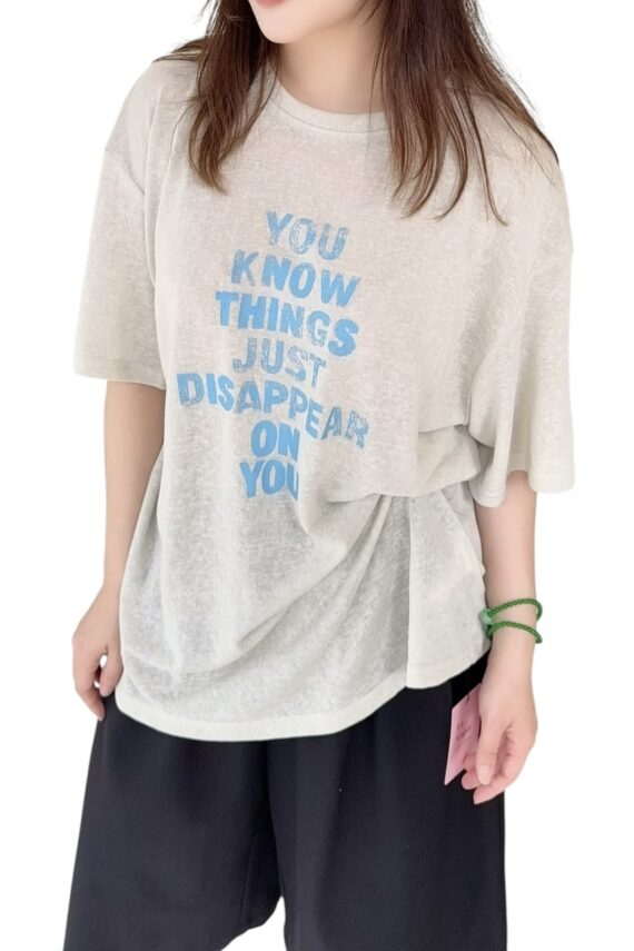38816 LETTER T-SHIRT