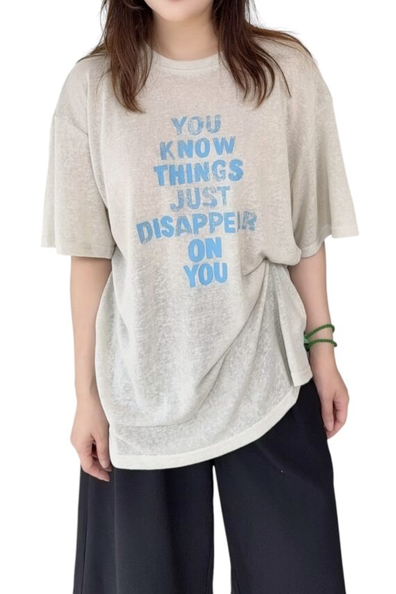 38816 LETTER T-SHIRT