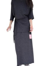 38926 ONE-SHOULDER SKIRT SET