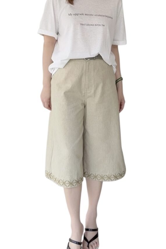 39014 EMBROIDERED 6 POINT PANTS
