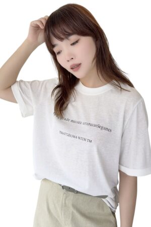 38827 MINIMAL LETTER TEE