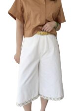 39014 EMBROIDERED 6 POINT PANTS