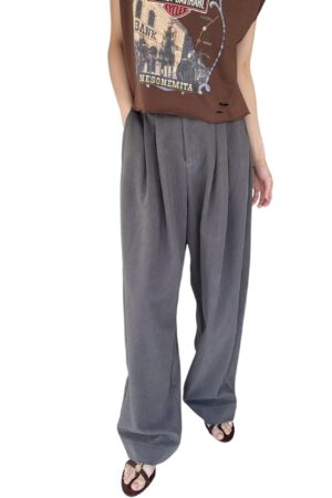 38871 WIDE-LEG SUIT PANTS