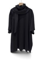 39098 DRAPED SCARF TEE