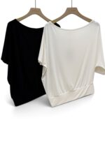 38929 ONE -SHOULDER PLAN TEE