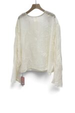 38932 EMBROIDERED MESH TOP