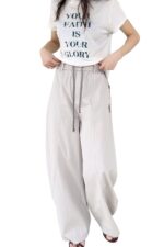 38742 ELASTIC CASSUAL PANTS
