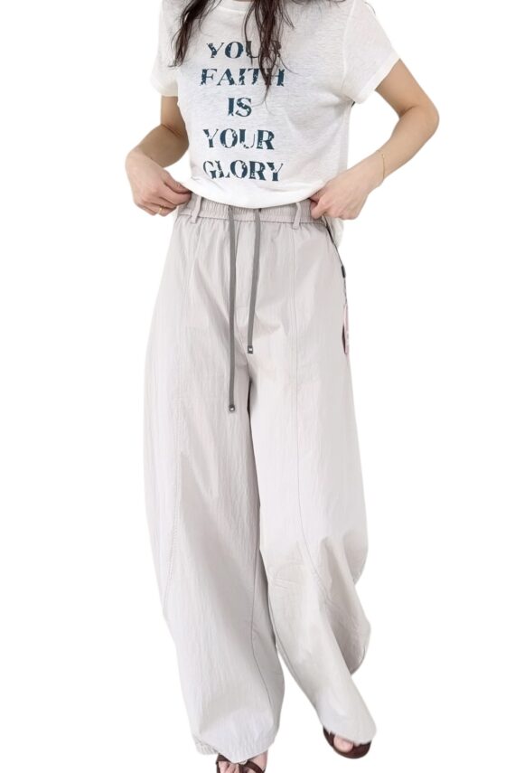 38742 ELASTIC CASSUAL PANTS
