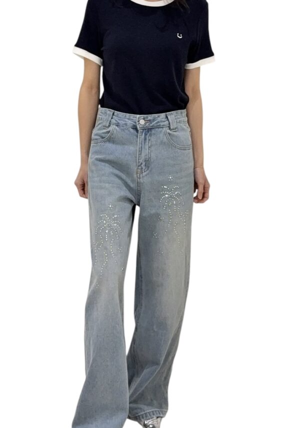 38851 DENIM LONG PANTS