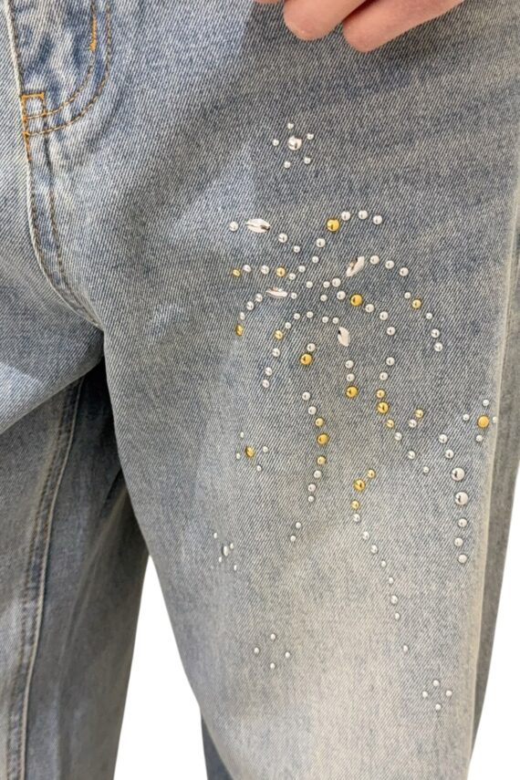 38851 DENIM LONG PANTS