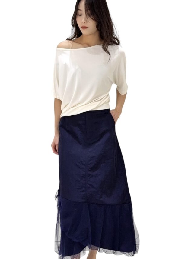 38929 ONE -SHOULDER PLAN TEE