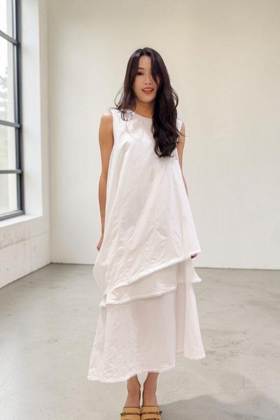 38991 SLEEVELESS MIDI DRESS
