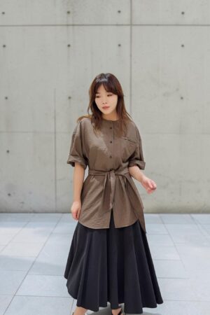 38209 ELASTIC WAIST SKIRT