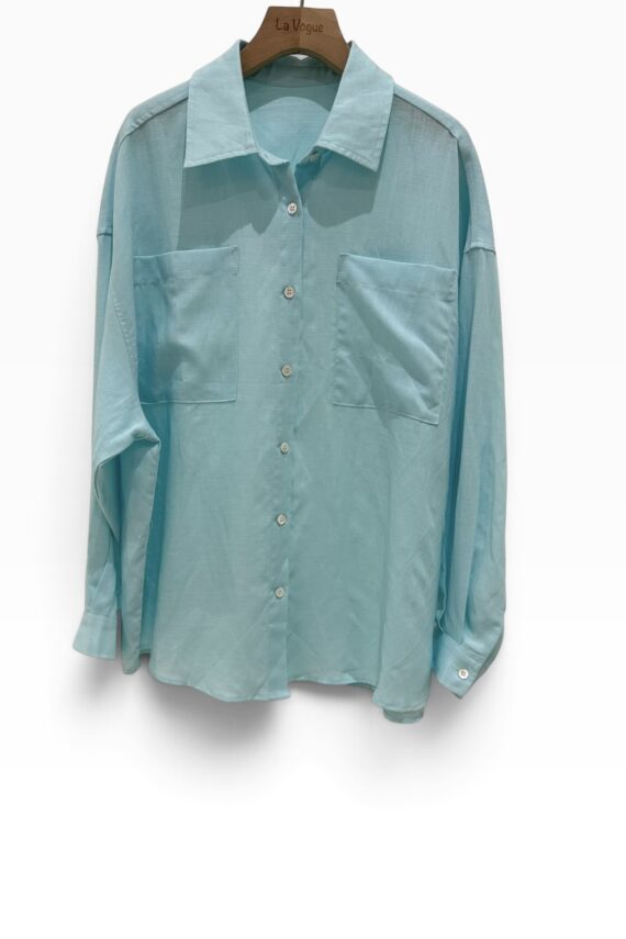 39123 LINEN SHIRT TOP