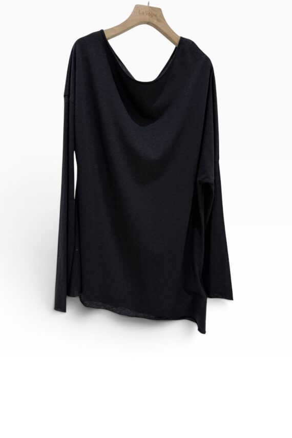 38968 ONE-SHOULDER LONG-SLEEVE TOP