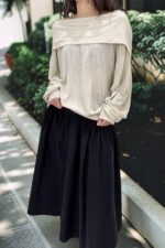 38924 LIGHTWEIGHT HOODED LONG-SLEEVE TOP