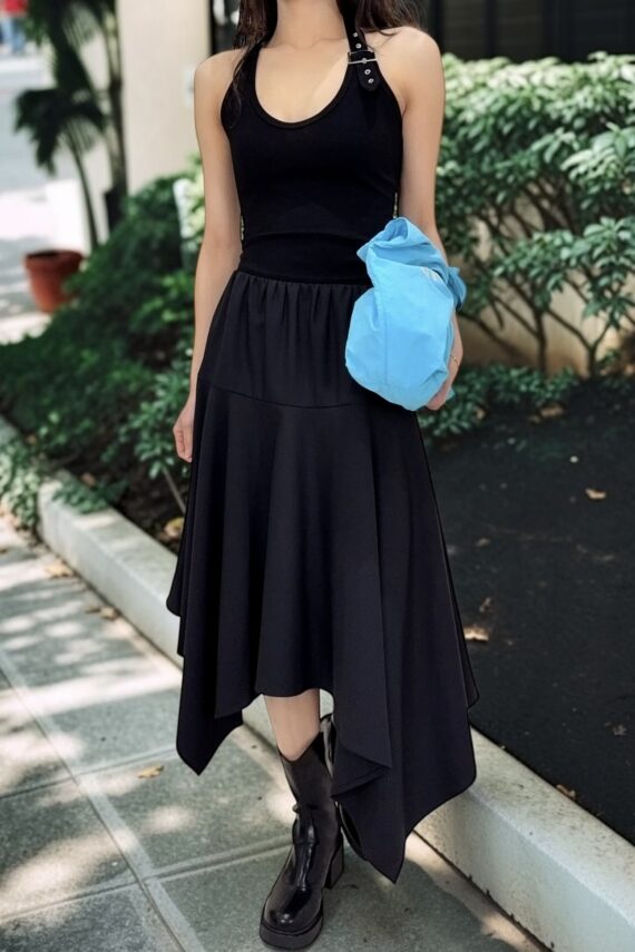38917 HALTER CROP TOP
