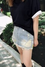 38944 DENIM SHORT PANTS
