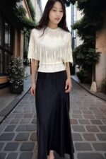 38768 RHINESTONE FRINGE TOP
