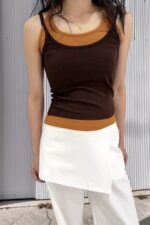 39166 COLOR -BLOCK CAMI
